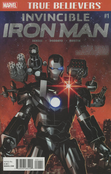 TRUE BELIEVERS INVINCIBLE IRON MAN THE WAR MACHINES #1