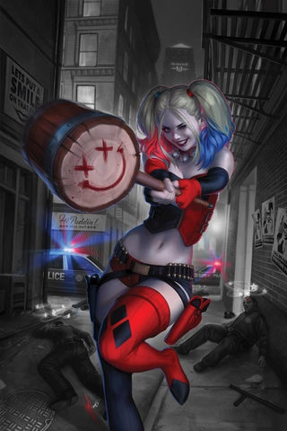 HARLEY QUINN VOL 3 #1 MEGA WARREN LOUW VARIANT