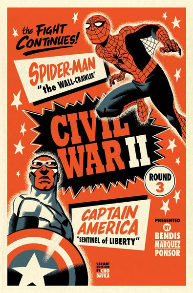 CIVIL WAR II #3 COVER B MICHAEL CHO VARIANT