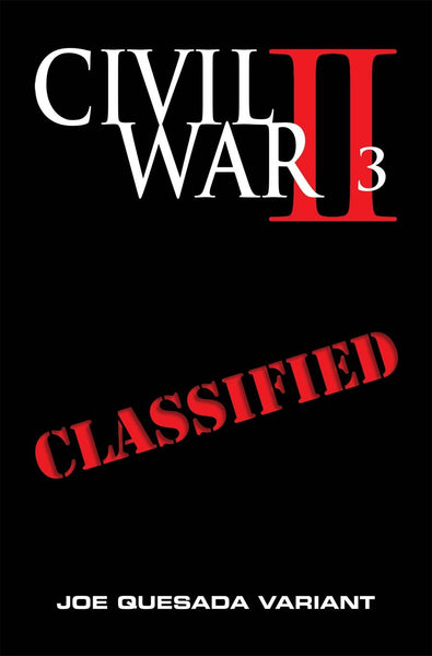CIVIL WAR II #3 (OF 7) QUESADA MIDNIGHT LAUNCH VAR