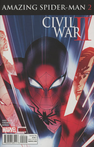 CIVIL WAR II AMAZING SPIDERMAN #2 COVER A 1st PRINT