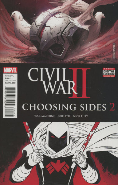 CIVIL WAR II CHOOSING SIDES #2 COVER A 1st PRINT