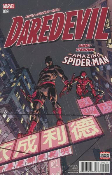 DAREDEVIL VOL 5 #9 COVER  1ST print