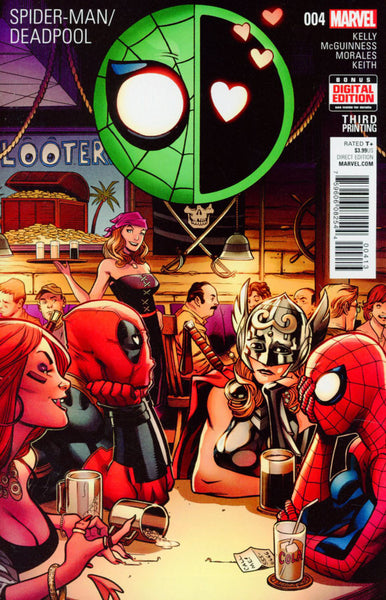 SPIDER-MAN DEADPOOL #4 MCGUINNESS 3RD PTG VAR