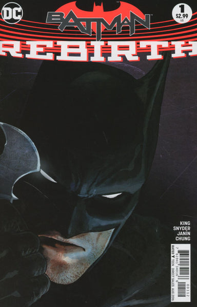 BATMAN REBIRTH #1 2ND PTG LIMIT 1 PER