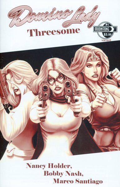 DOMINO LADY THREESOME #1 4 COPY INCV CVR