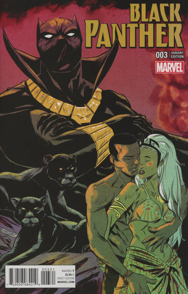 BLACK PANTHER VOL 6 #3 SANFORD GREENE CONNECTING C VARIANT