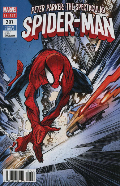 PETER PARKER SPECTACULAR SPIDER-MAN #297 HARREN VAR LEG