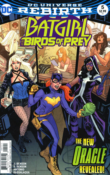 BATGIRL & THE BIRDS OF PREY #5 COVER A 1st PRINT