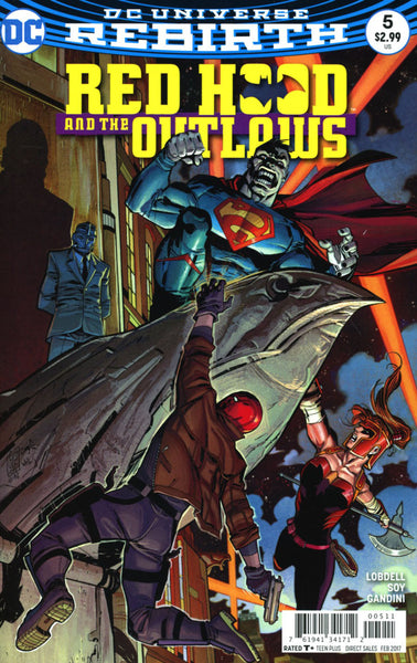 RED HOOD & THE OUTLAWS #5 VOL 2 COVER A 1st PRINT