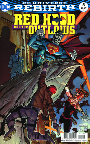 RED HOOD & THE OUTLAWS #5 VOL 2 COVER A 1st PRINT