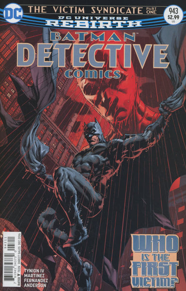 DETECTIVE COMICS #943 COVER A JASON FABOK 1ST PRINT