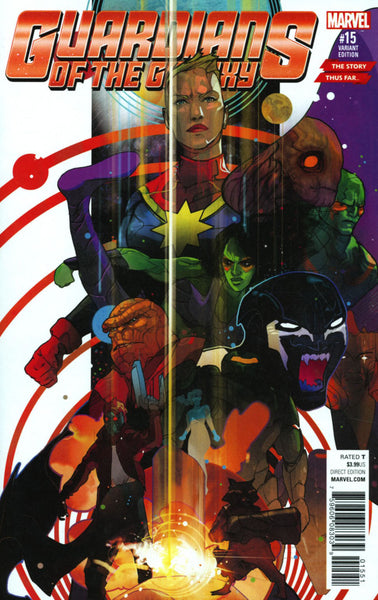 GUARDIANS OF THE GALAXY #15 VOL 4 COVER C STORY THUS FAR VARIANT