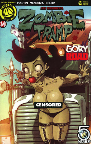 ZOMBIE TRAMP ONGOING #30 B MENDOZA RISQUE