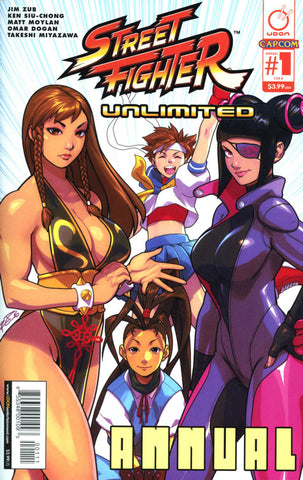 STREET FIGHTER UNLIMITED ANNUAL #1 CVR A STORY