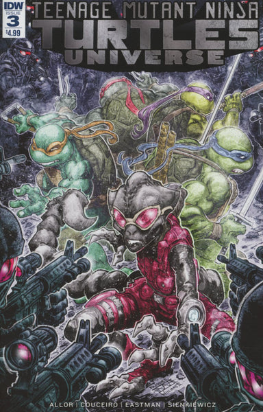 TMNT UNIVERSE #3 TEENAGE MUTANT NINJA TURTLES COVER A 1st PRINT