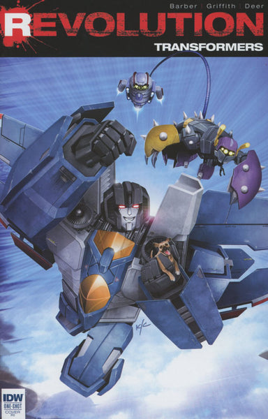 TRANSFORMERS REVOLUTION #1 10 COPY INCV