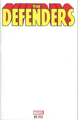 DEFENDERS #1 BLANK VAR