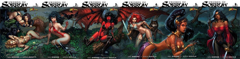 Swords of Sorrow #1-6 Exclusive Nei Ruffino  ComicXposure Bundle