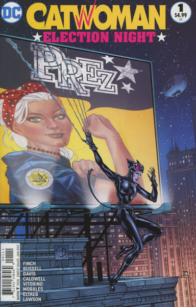 CATWOMAN ELECTION NIGHT #1 COVER A 1ST PRINT