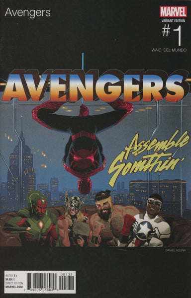 AVENGERS VOL 6 #1 COVER VARIANT B HIP HOP