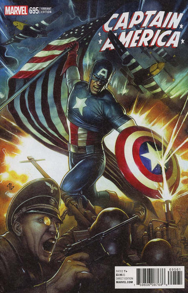 CAPTAIN AMERICA #695 GRANOV VAR LEG