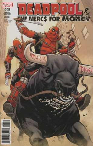 DEADPOOL & THE MERCS FOR MONEY V2 #5 VARIANT B CHARACTER