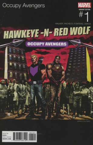 OCCUPY AVENGERS #1 COVER VARIANT B HIP HOP