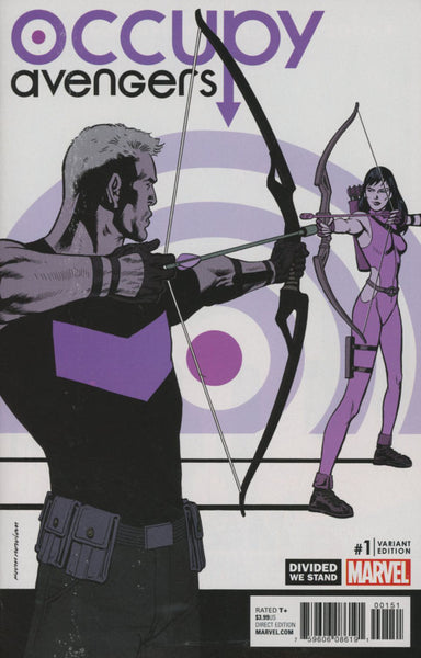 OCCUPY AVENGERS #1 COVER VARIANT D DIVIDED WE STAND