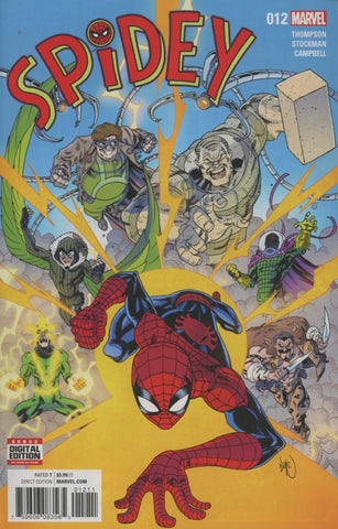 SPIDEY #12 COVER A 1st PRINT