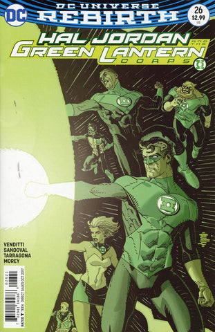 HAL JORDAN AND THE GREEN LANTERN CORPS #26 VAR ED