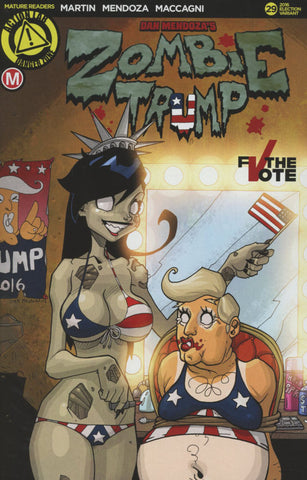 ZOMBIE TRAMP #29 COVER VARIANT E ELECTION