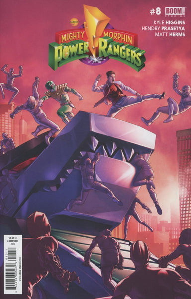 MIGHTY MORPHIN POWER RANGERS #8 MAIN CVR