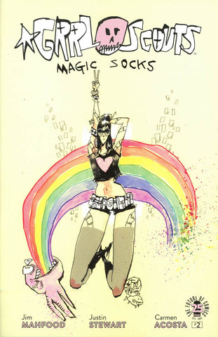 GRRL SCOUTS MAGIC SOCKS #2 (OF 6) CVR C PRIDE MONTH VAR