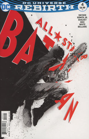 ALL STAR BATMAN #4 COVER VARIANT B JOCK