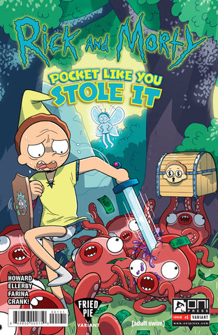 RICK & MORTY POCKET LIKE YOU STOLE IT #1 (OF 5) FRIED PIE EXCLUSIVE