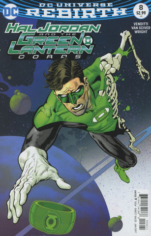 HAL JORDAN & THE GREEN LANTERN CORPS #8 COVER VARIANT B NOWLAN