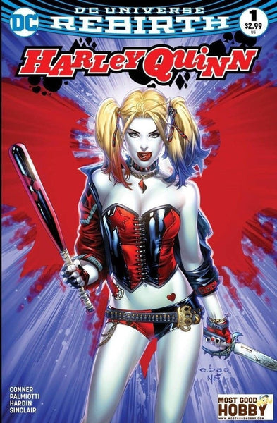 HARLEY QUINN VOL 3 #1 EBAS BASALDUA COLOR VARIANT