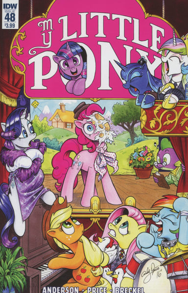 MY LITTLE PONY FRIENDSHIP IS MAGIC #48 MAIN COVER