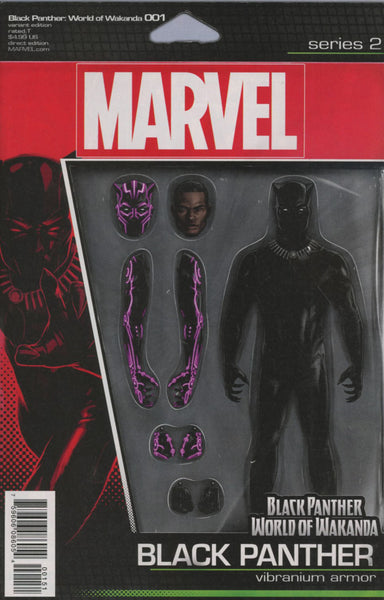 BLACK PANTHER WORLD OF WAKANDA #1 COVER VARIANT D ACTION FIGURE