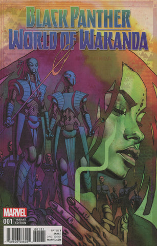 BLACK PANTHER WORLD OF WAKANDA #1 STELFREEZE VAR