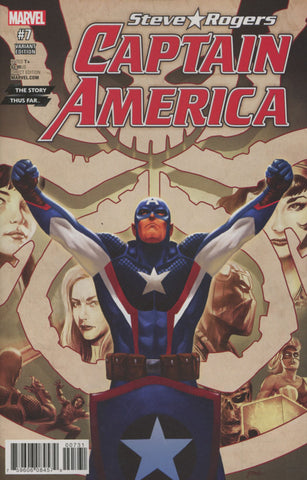 CAPTAIN AMERICA STEVE ROGERS #7 COVER VARIANT B STORY THUS FAR