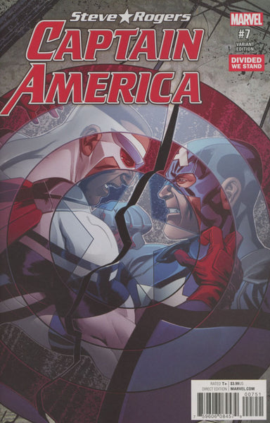 CAPTAIN AMERICA STEVE ROGERS #7 COVER VARIANT C DIVIDED WE STAND