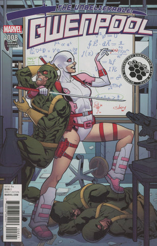 GWENPOOL #8 SLINEY STEAM VAR