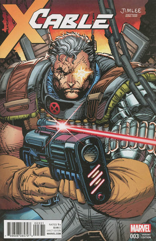 CABLE #3 X-MEN CARD VARIANT