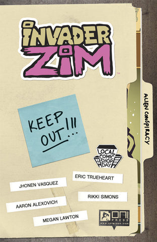 LCSD 2016 INVADER ZIM #0