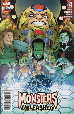 MONSTERS UNLEASHED #4