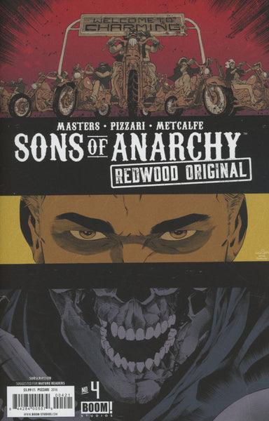 SONS OF ANARCHY REDWOOD ORIGINAL #4 SUB VARIANT PIZZARI