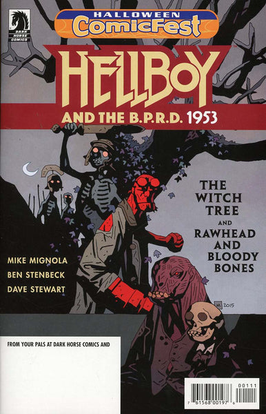 HCF 2017 HELLBOY BRPD 1953 WITCH TREE RAWHEAD BLOODY BONES LIMIT 1 PER