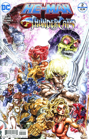 HE-MAN THUNDERCATS #2 COVER A 1ST PRINT